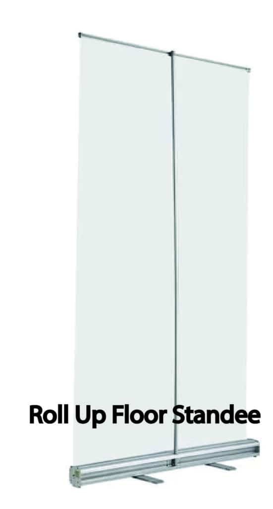 Roll up Floor Standee
