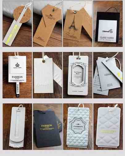Garment tag printing